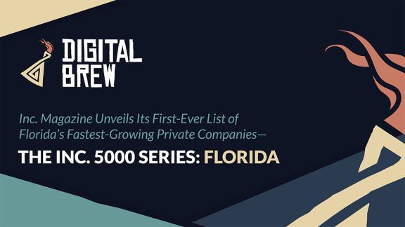 Inc. Magazine Unveils Its First-Ever List of Florida’s Fastest-Growing Private Companies—The Inc. 5000 Series: Florida